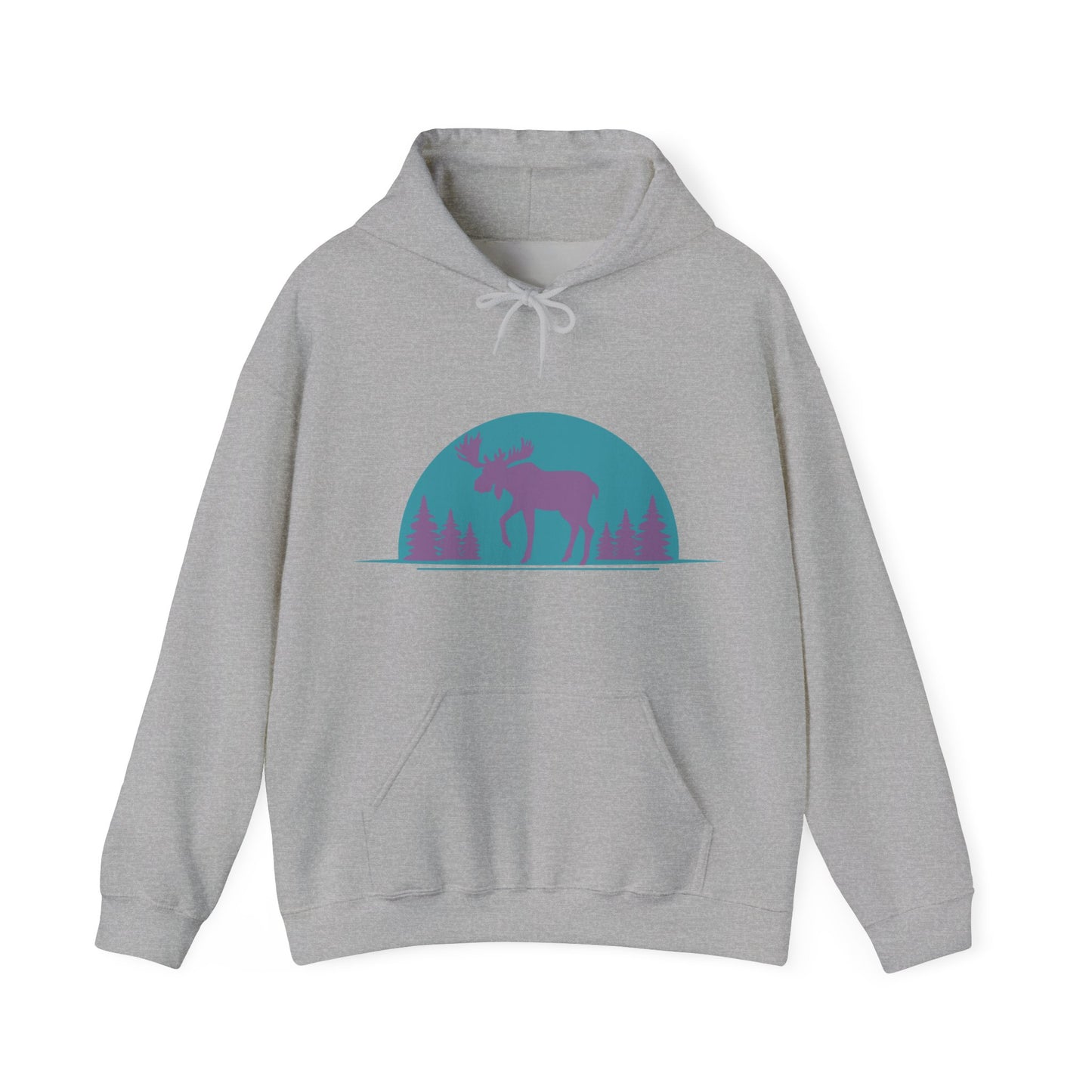 Moose Silhouette Hoodie | Outdoor Adventures | True North