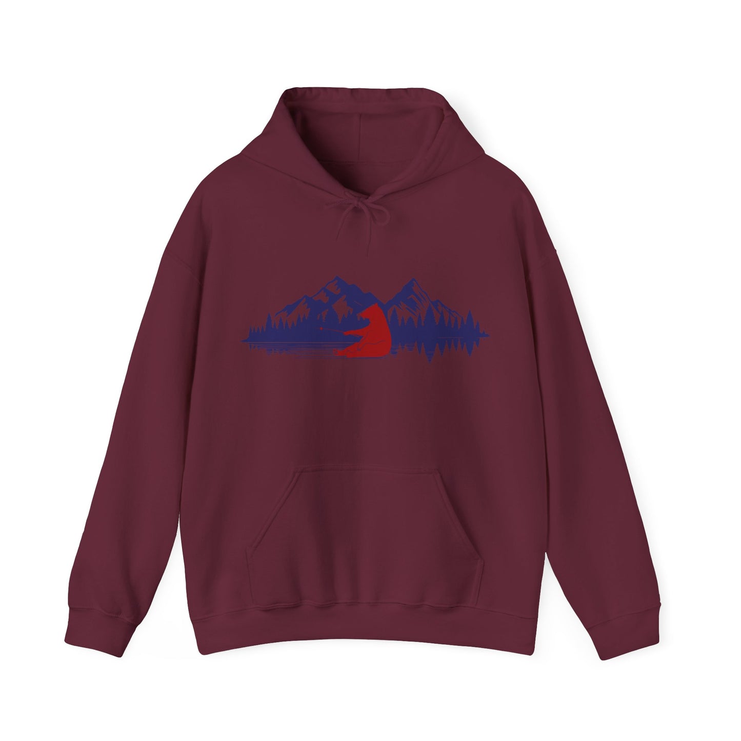 Mountain Reflections Hoodie | Cozy Outdoor Sweatshirt | True North