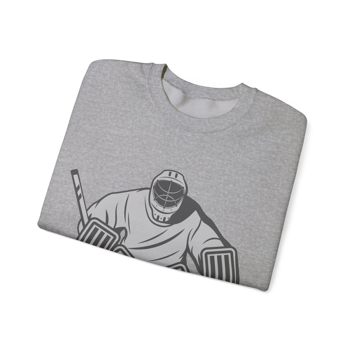 Goalie Hockey Crewneck Sweatshirt | Cozy Winter Pullover | True North