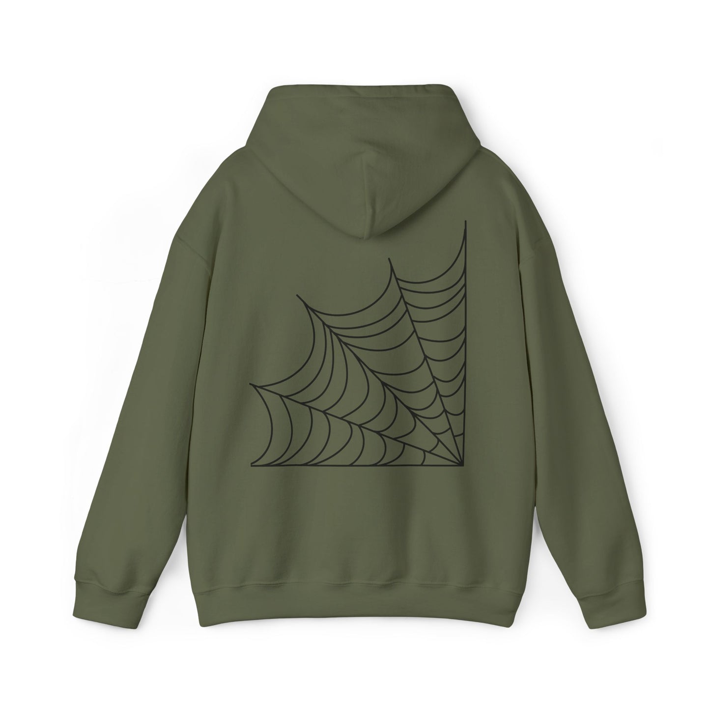 Pumpkin & Spiderweb Cozy Sweatshirt | Spooky Fall Hoodie | True North