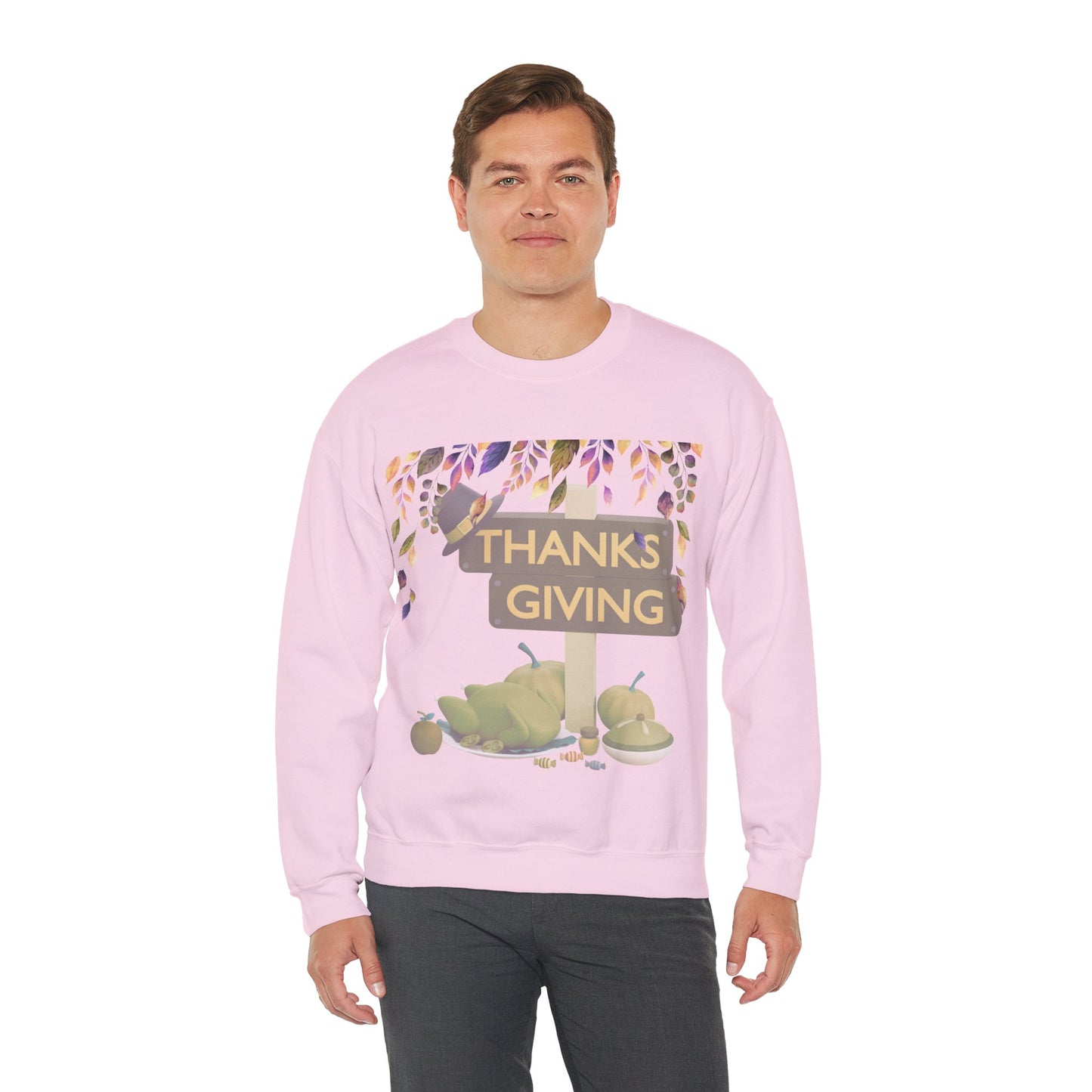 Thanksgiving Vibes Crewneck Sweatshirt | Thanksgiving Sweater | True North