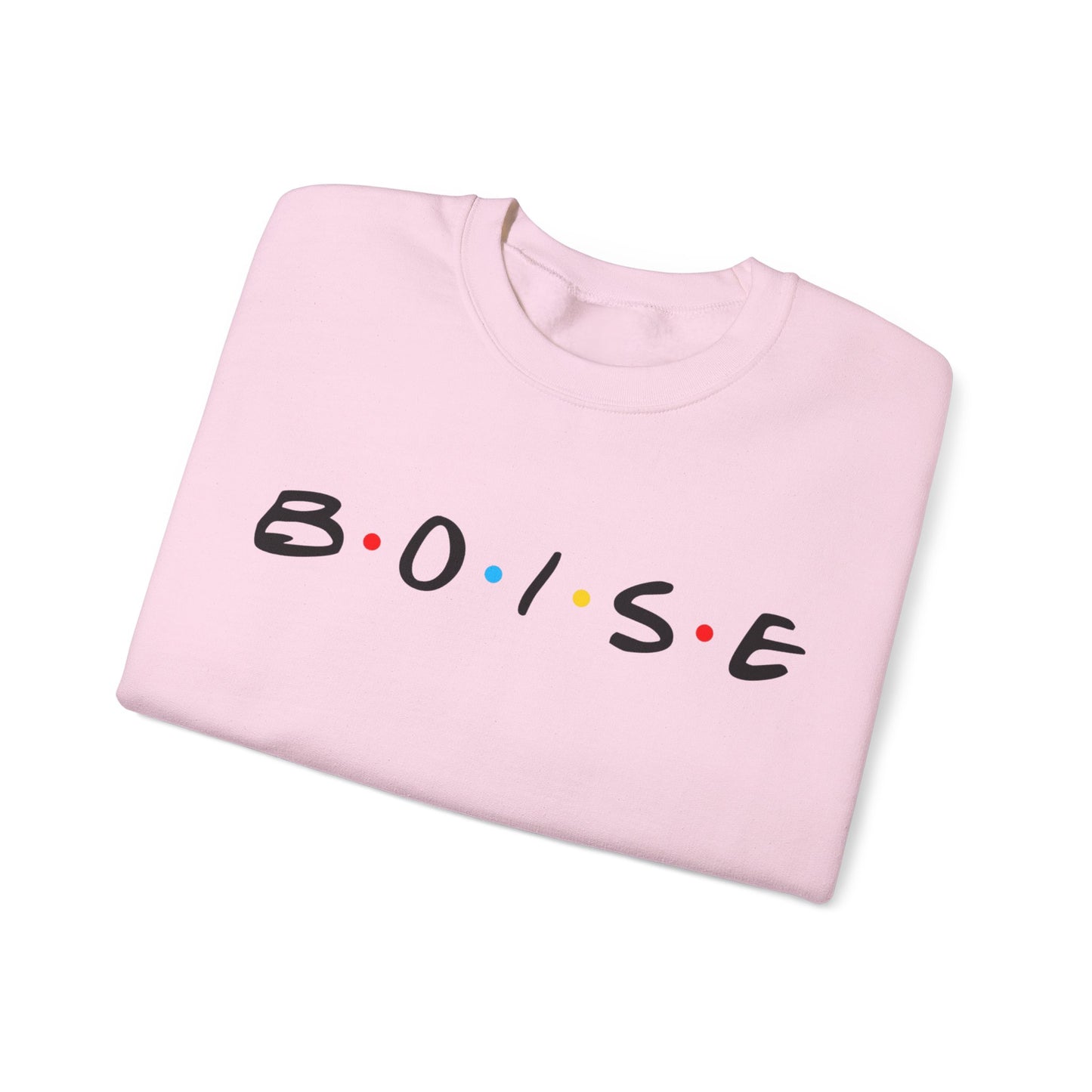 Classic White Crewneck Sweatshirt boise