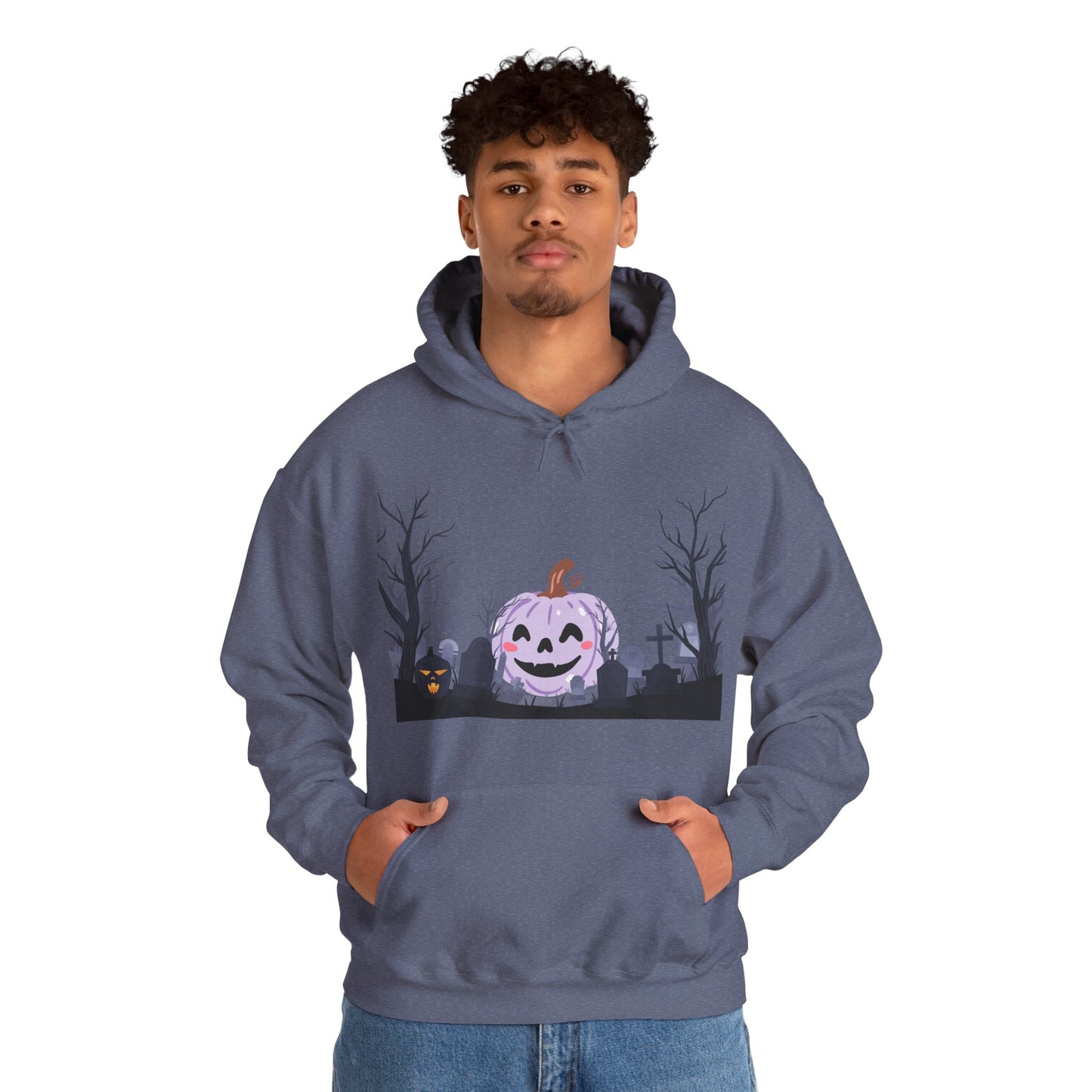 Halloween Pumpkin Hoodie | Spooky Season Apparel | True North