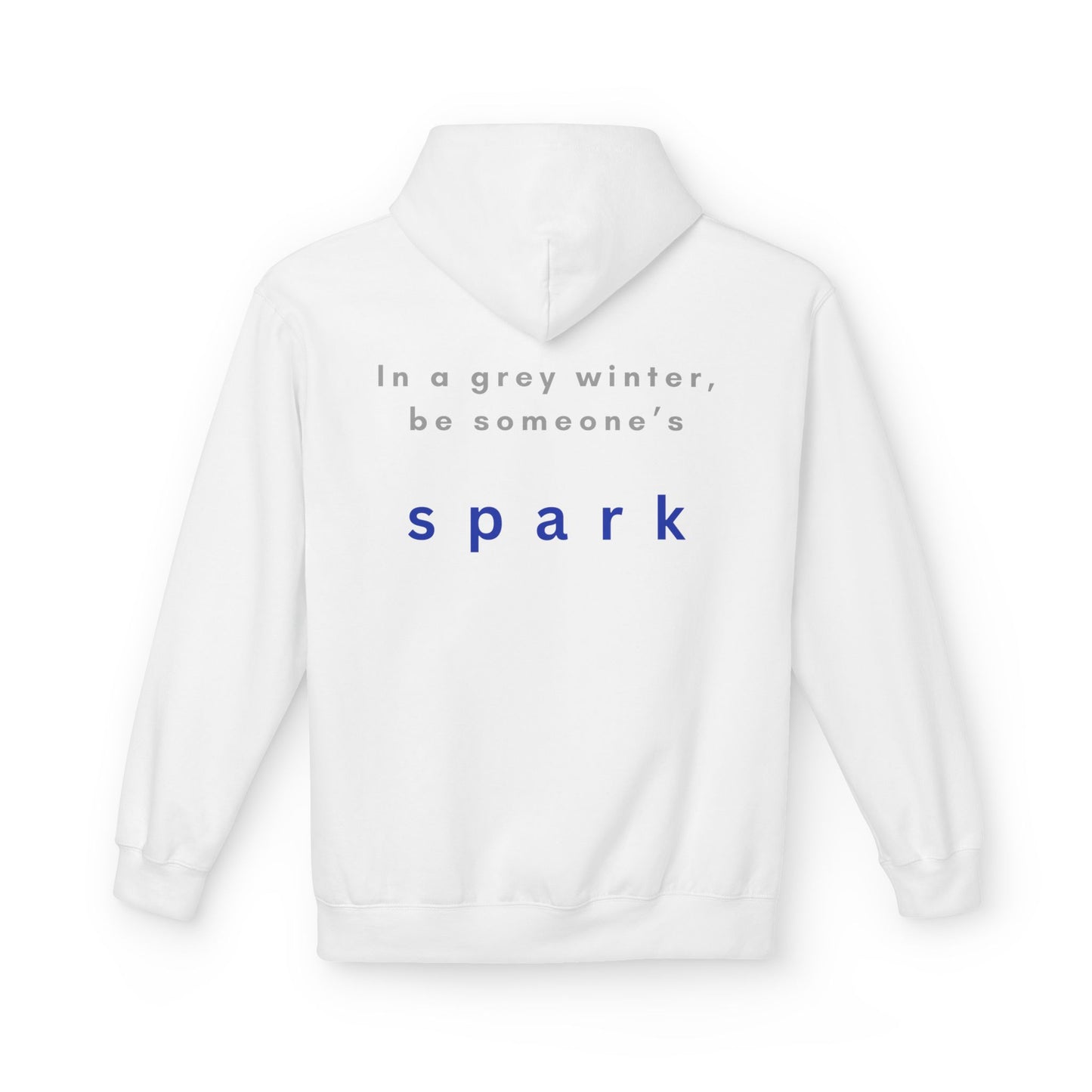 Cozy Nature-Inspired Fleece Hoodie | Inspirational Winter Apparel | True North