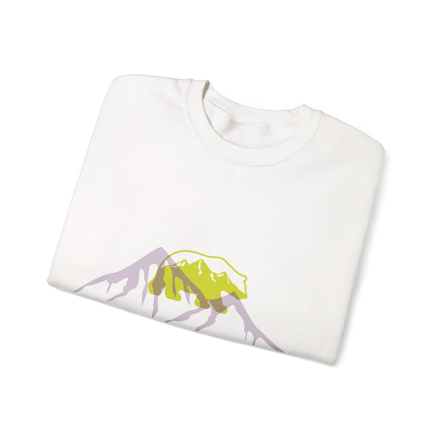 Mountain Vibes Crewneck Sweatshirt | Ski Trips, Hiking, and Travel | True North