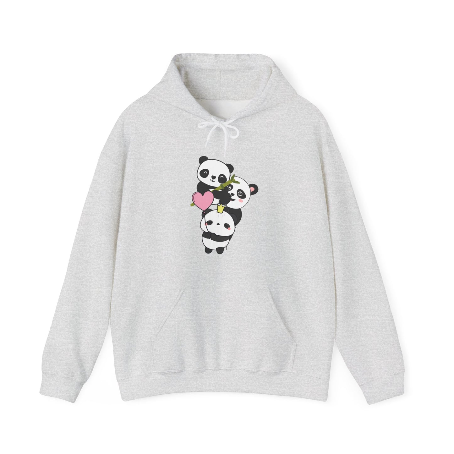 Panda Love Hoodie | Cozy Zip Panda Apparel | True North