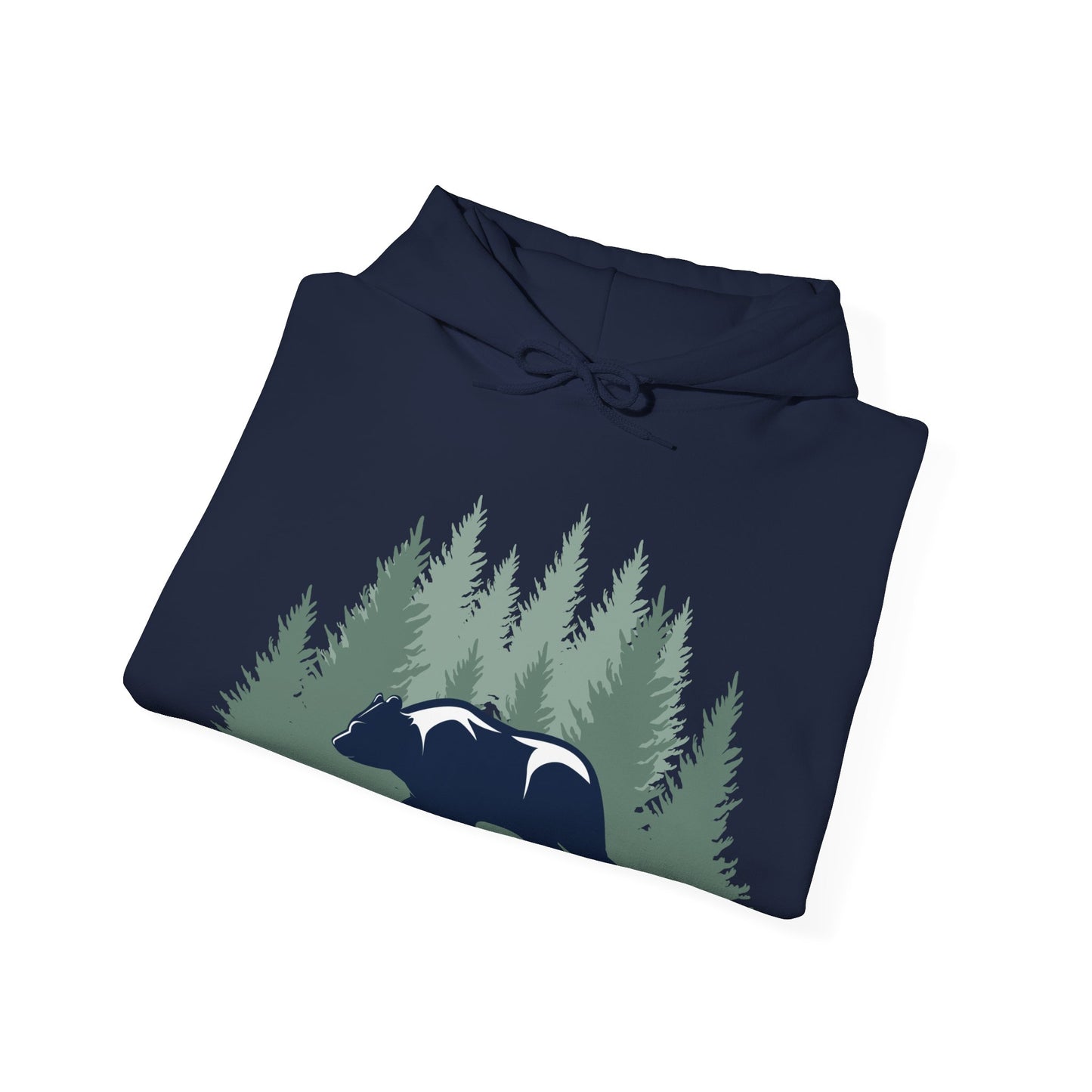 Nature-Inspired Bear Hoodie | Forest Hikes and Nature Lovers | True North