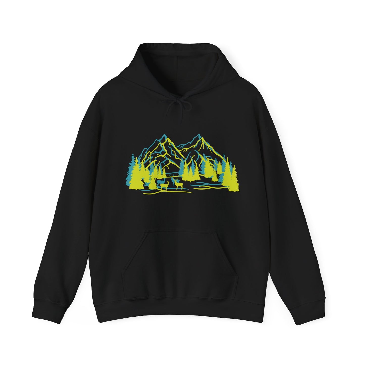 Mountain Escape Hoodie | Cozy Travel and Outdoor Adventures | True North