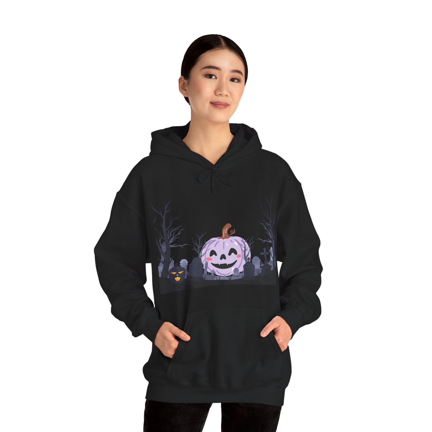 Halloween Pumpkin Hoodie | Spooky Season Apparel | True North