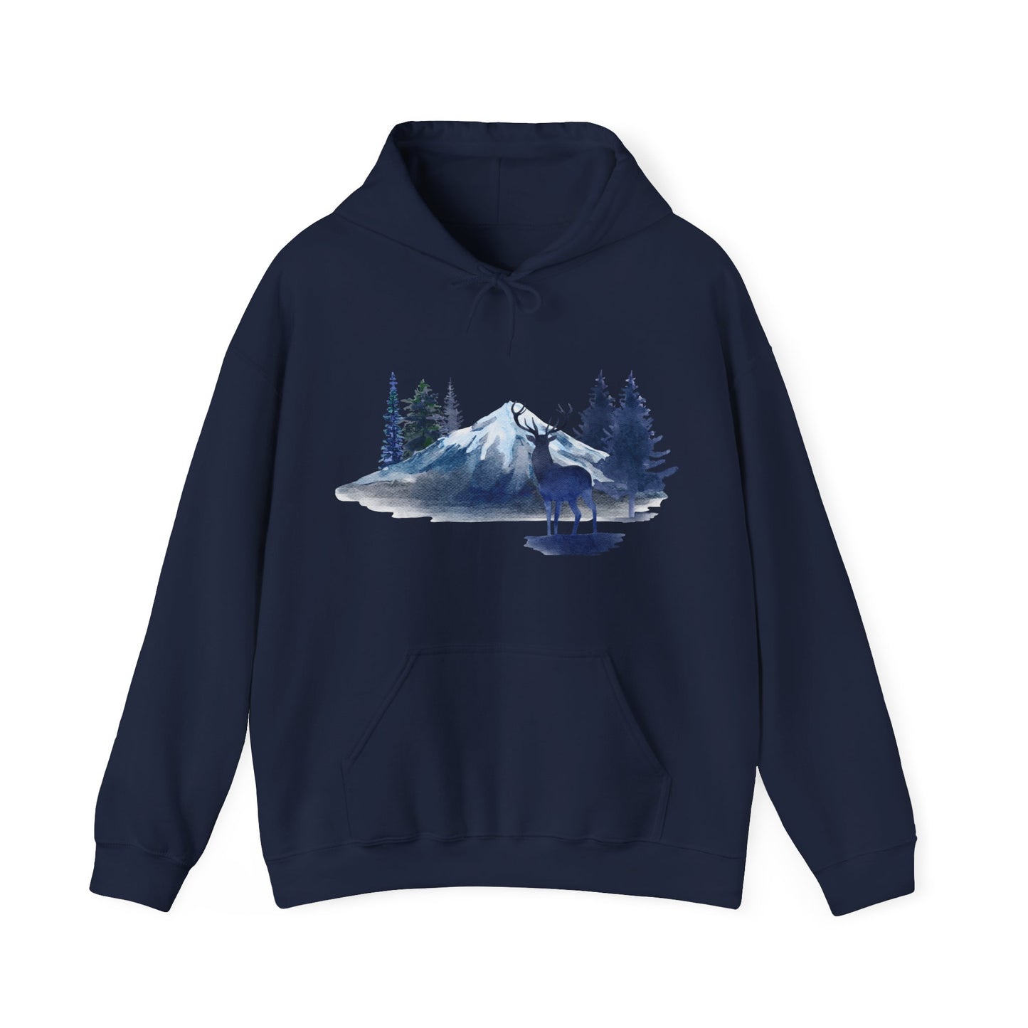Mountain Moose Hoodie | Campers and Outdoor Travelers | True North