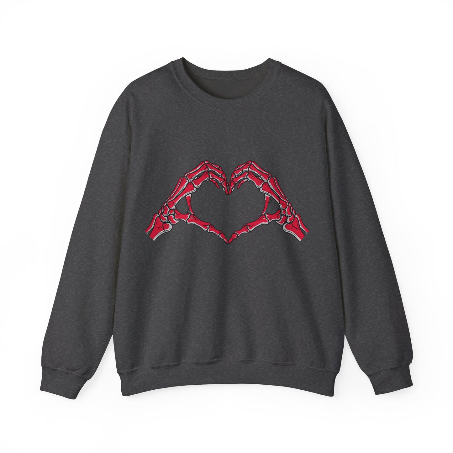 Heart Hands Crewneck Sweatshirt | Spooky Pullover | True North