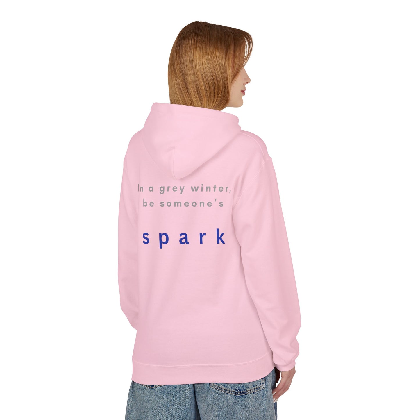 Cozy Nature-Inspired Fleece Hoodie | Inspirational Winter Apparel | True North