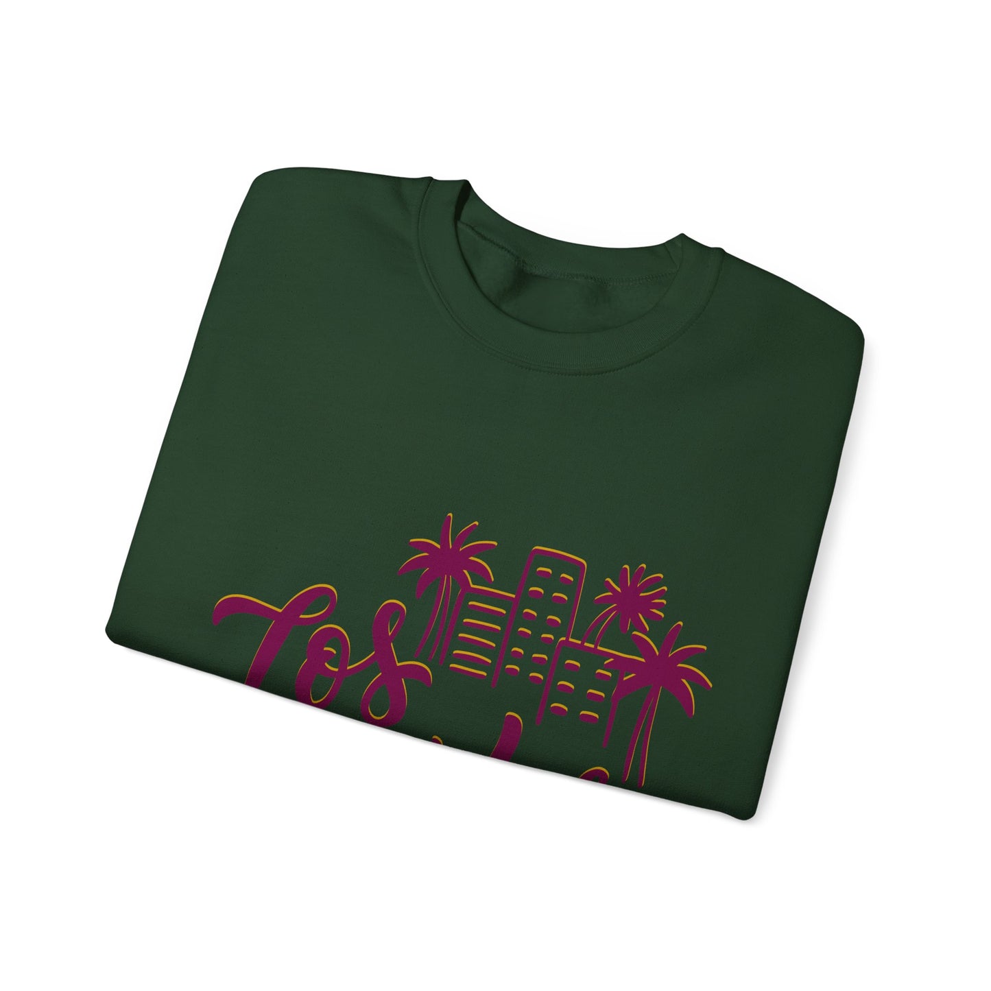 Los Angeles Vibe Crewneck Sweatshirt | Travel Souvenir | True North