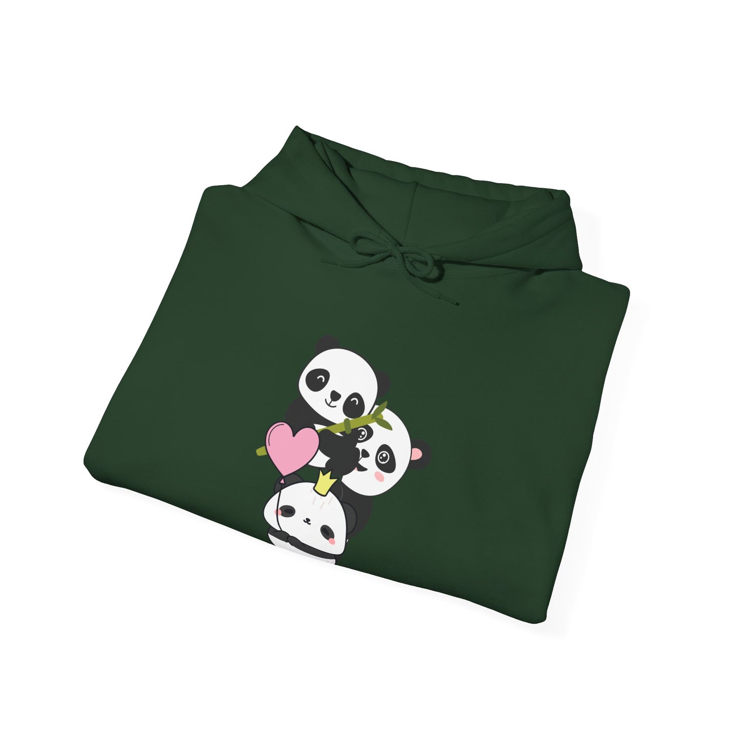Panda Love Hoodie | Cozy Zip Panda Apparel | True North