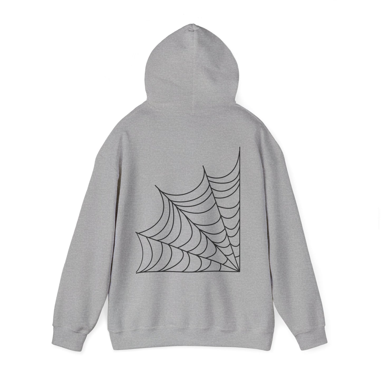 Pumpkin & Spiderweb Cozy Sweatshirt | Spooky Fall Hoodie | True North