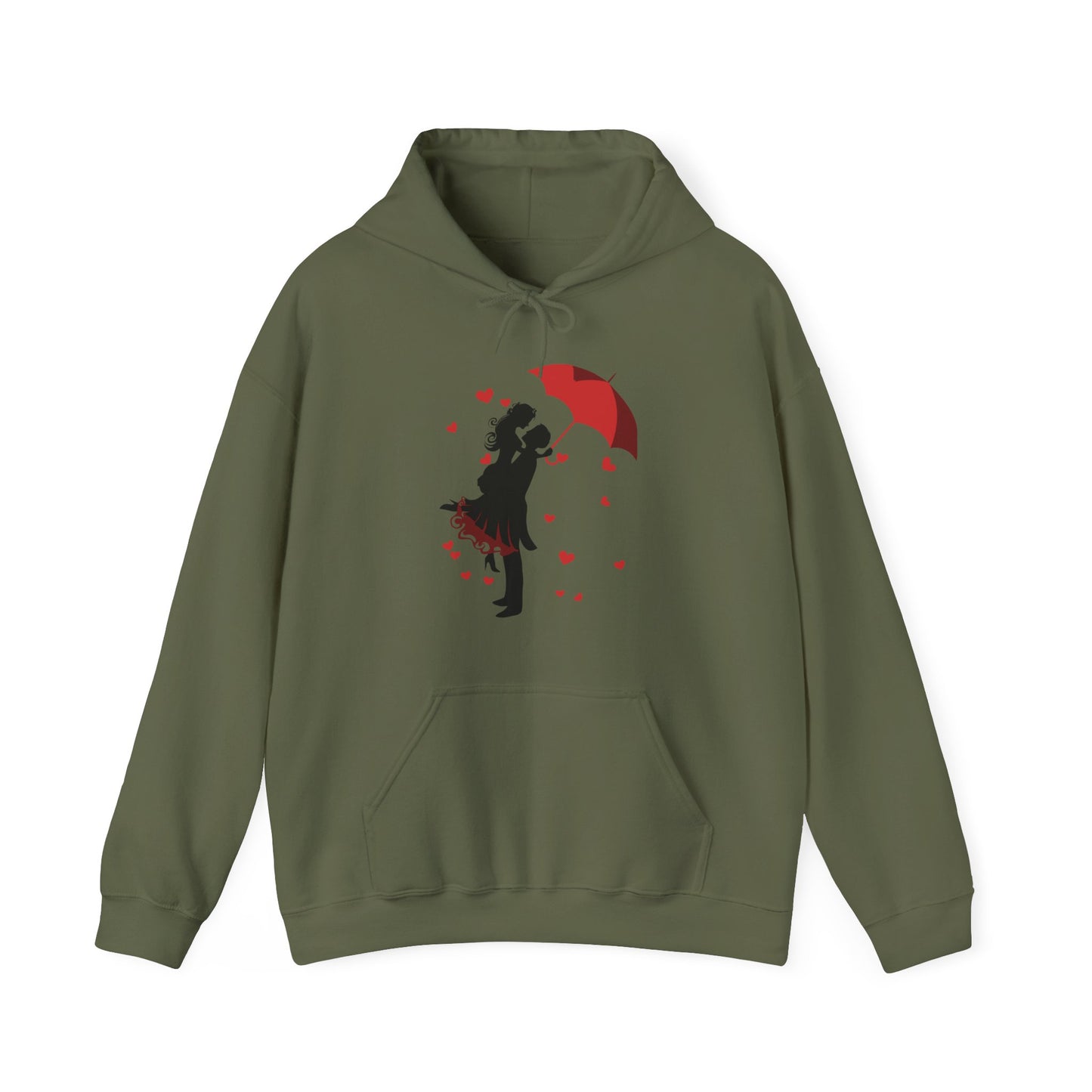 Romantic Couple Hoodie | Love-Themed Gift and Couples Apparel | True North