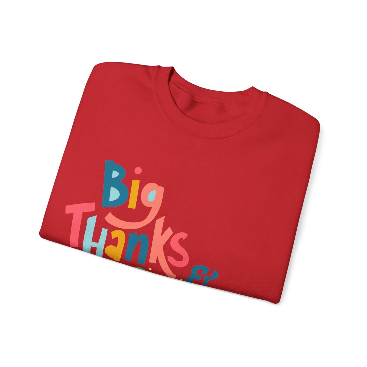 Big Thanks & Positive Vibes Crewneck Sweatshirt | True North