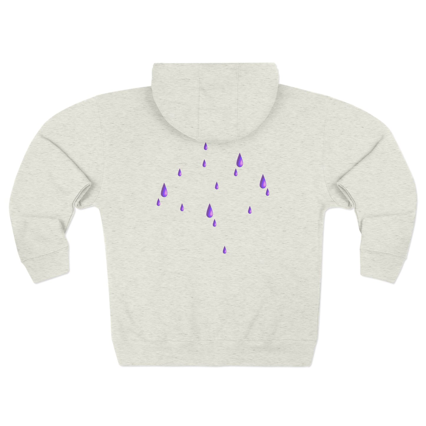 Cozy Zip Hoodie with Umbrella Design | Comfortable Layering | True North