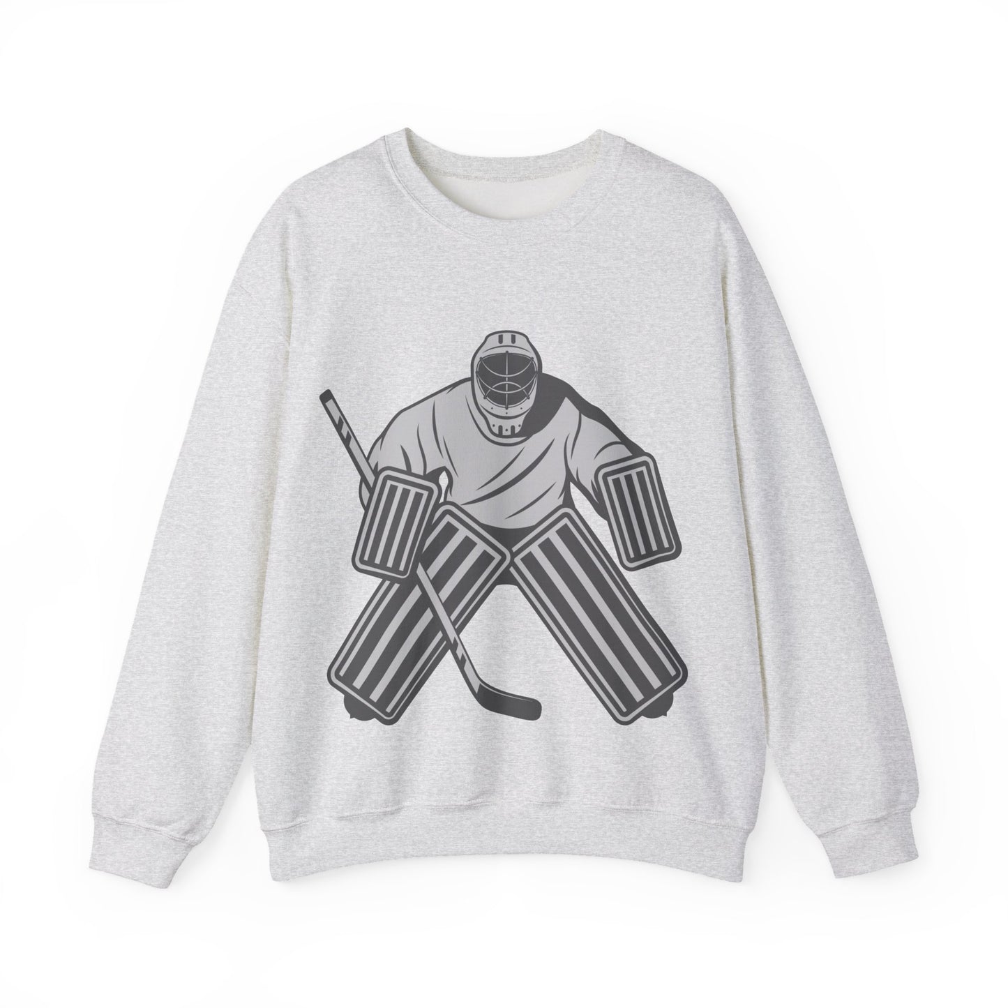 Goalie Hockey Crewneck Sweatshirt | Cozy Winter Pullover | True North
