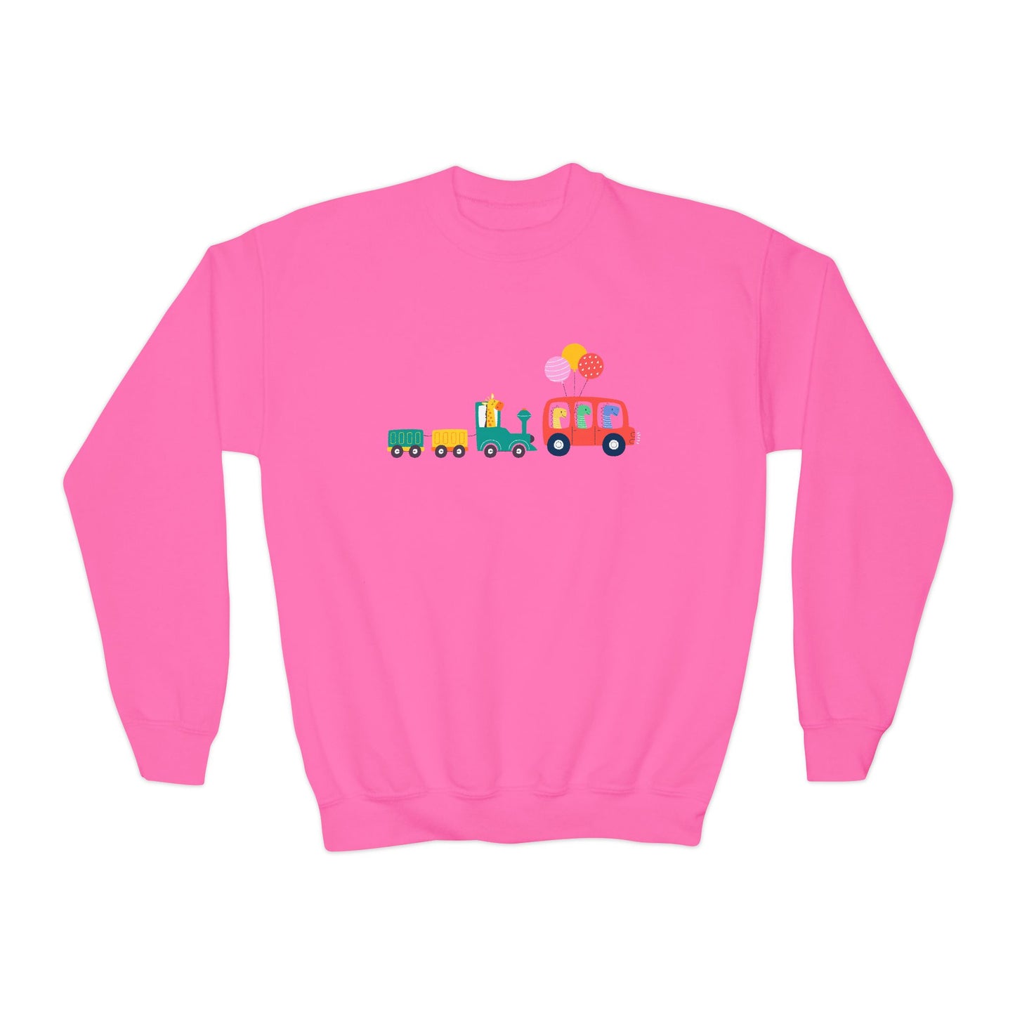 Colorful Vehicles Sweatshirt | Dino & Train | True North