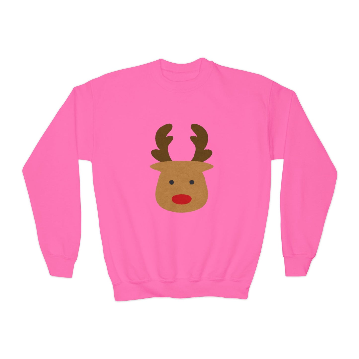 Youth Reindeer Crewneck Sweatshirt | Cozy Winter Fun | True North
