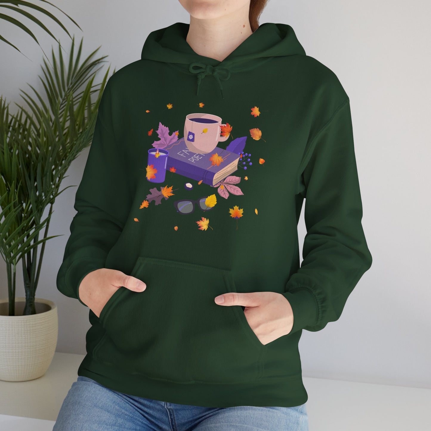 Fall Cozy Vibes Hoodie | Pumpkin Spice | True North