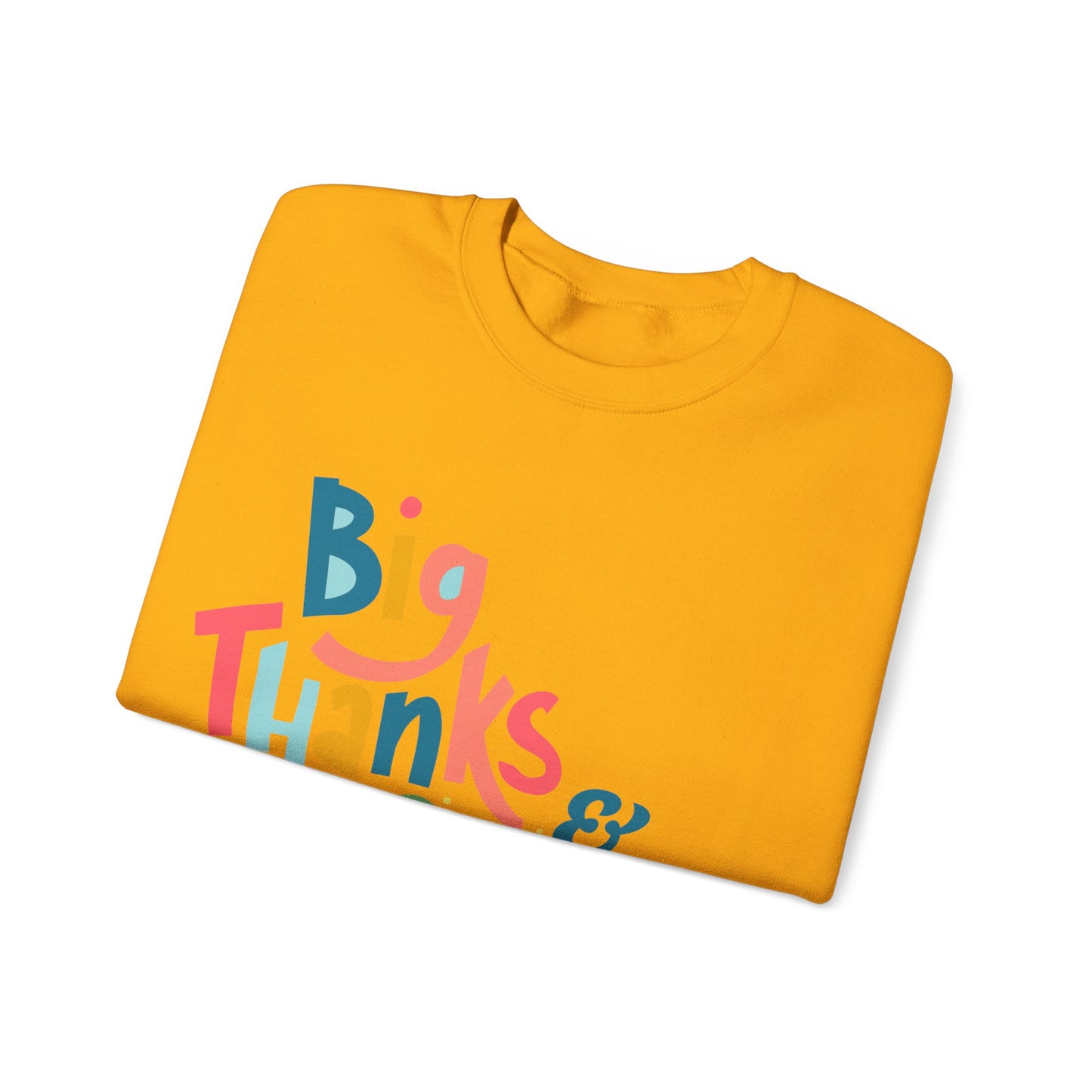 Big Thanks & Positive Vibes Crewneck Sweatshirt | True North