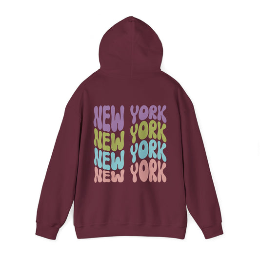 NYC Vibes Men/Unisex Hoodie | City Lovers Fashion | True North