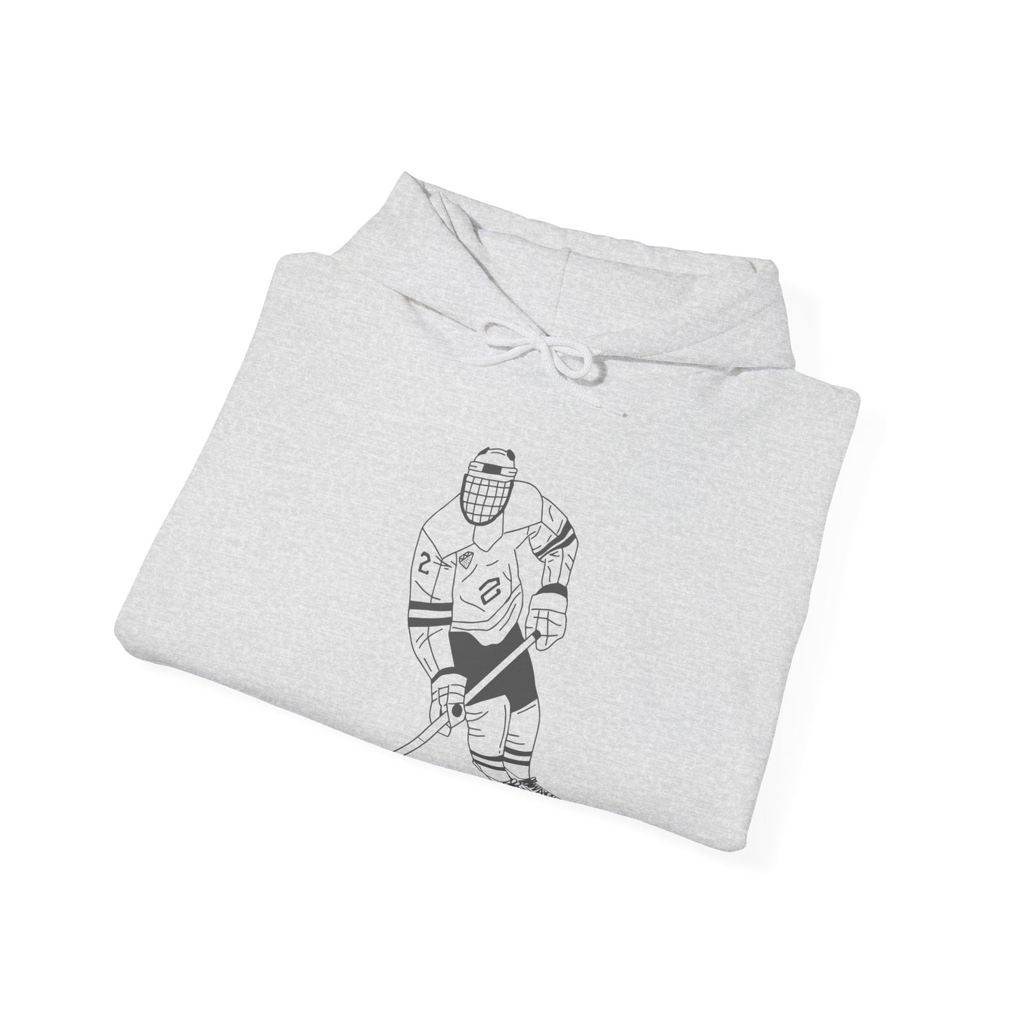 Hockey Player Hoodie | Cozy Sweatshirt for Winter Sports | True North