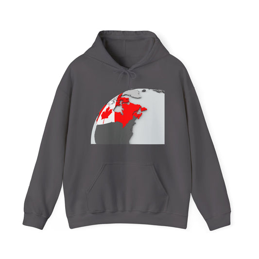 Canada Map Graphic Hoodie | True North