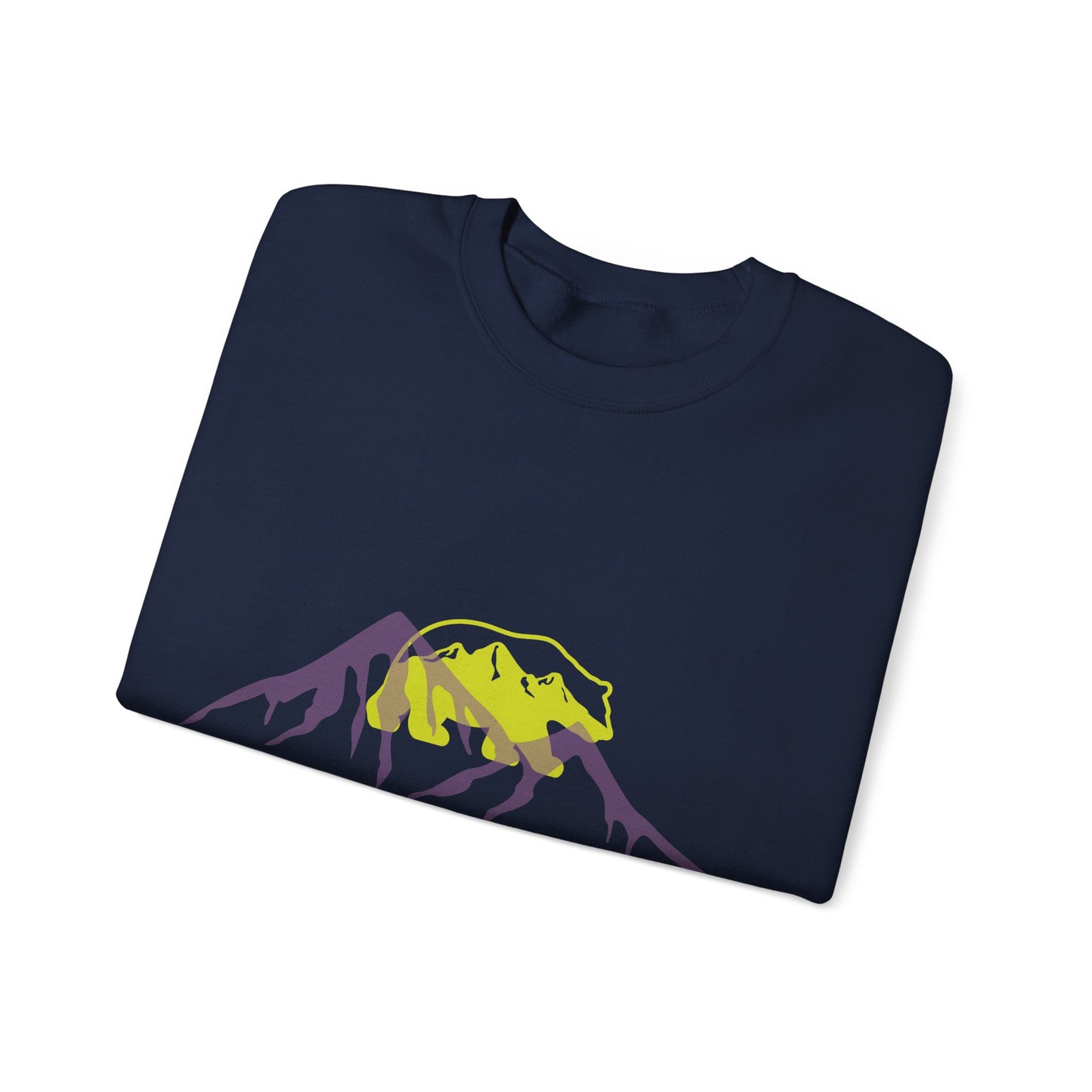 Mountain Vibes Crewneck Sweatshirt | Ski Trips, Hiking, and Travel | True North