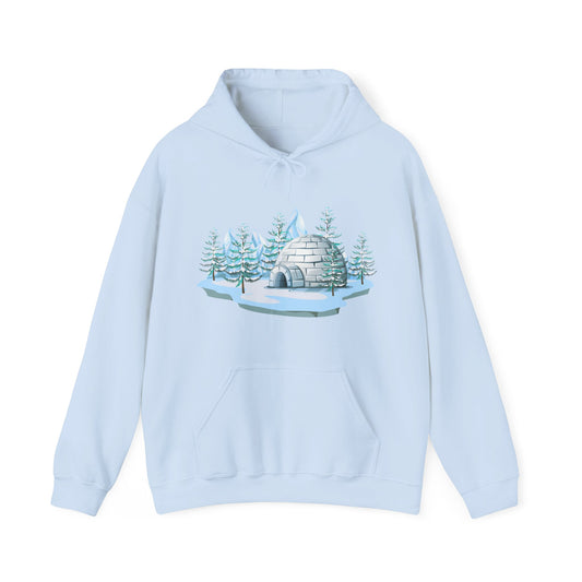 Winter Wonderland Igloo Unisex Hoodie | Cold Days | True North