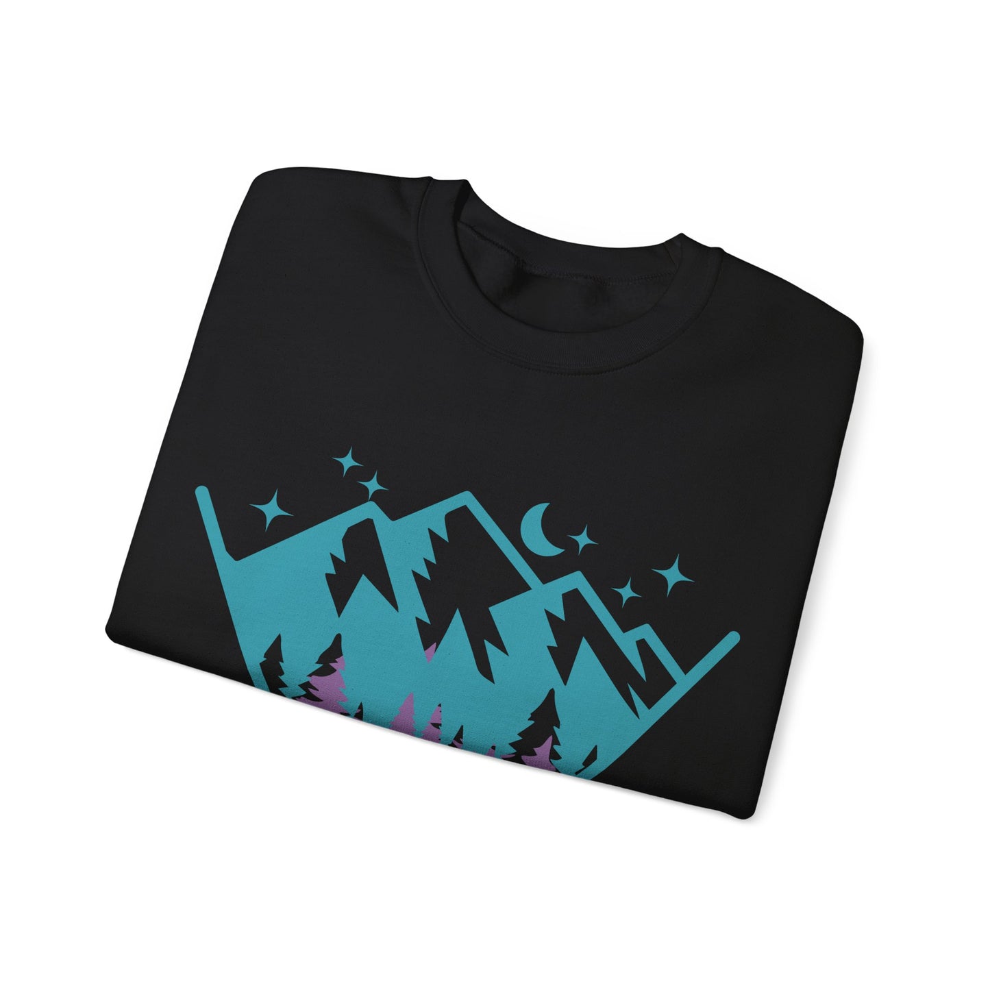 Mountain Adventure Crewneck Sweatshirt | Cozy Outdoor Pullove | True North