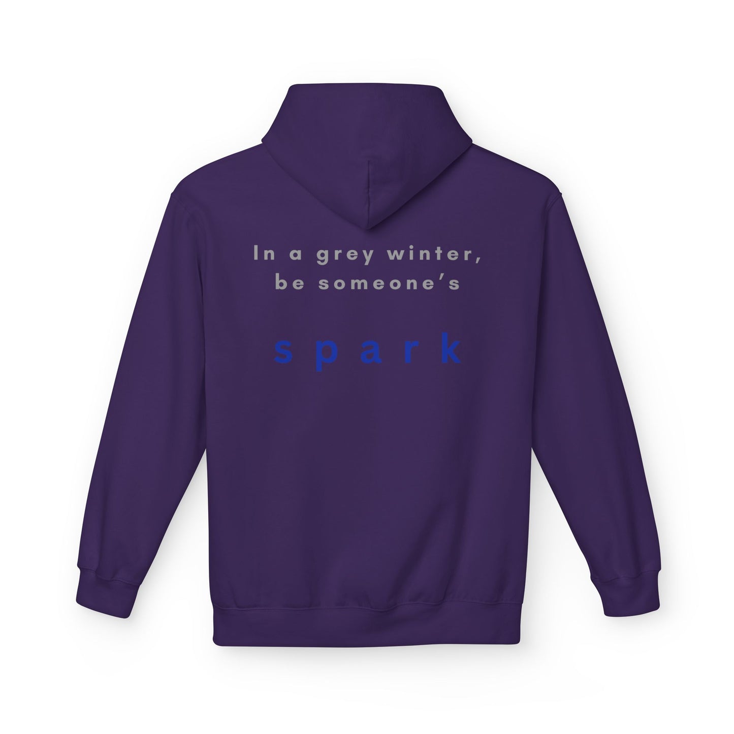 Cozy Nature-Inspired Fleece Hoodie | Inspirational Winter Apparel | True North