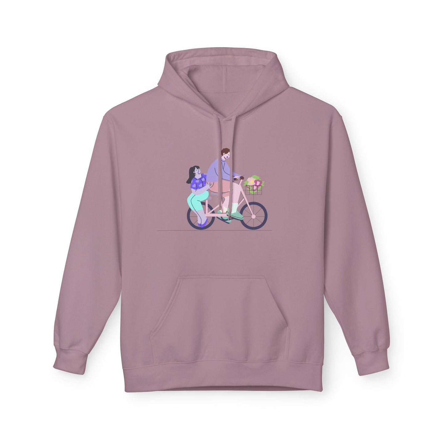 Whimsical Love Bicycle Hoodie | Cozy Everyday Wear | True North