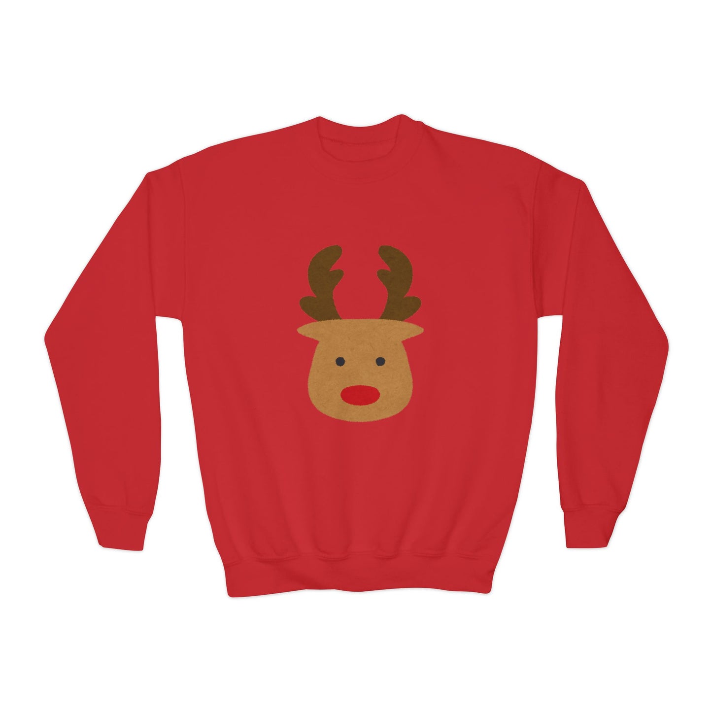 Youth Reindeer Crewneck Sweatshirt | Cozy Winter Fun | True North