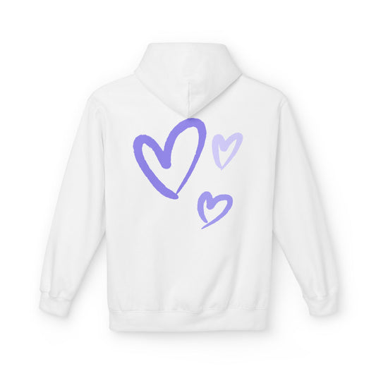 All We Need Is Love Hoodie Men/Unisex | Whimsical Love Bicycle Hoodie | True North