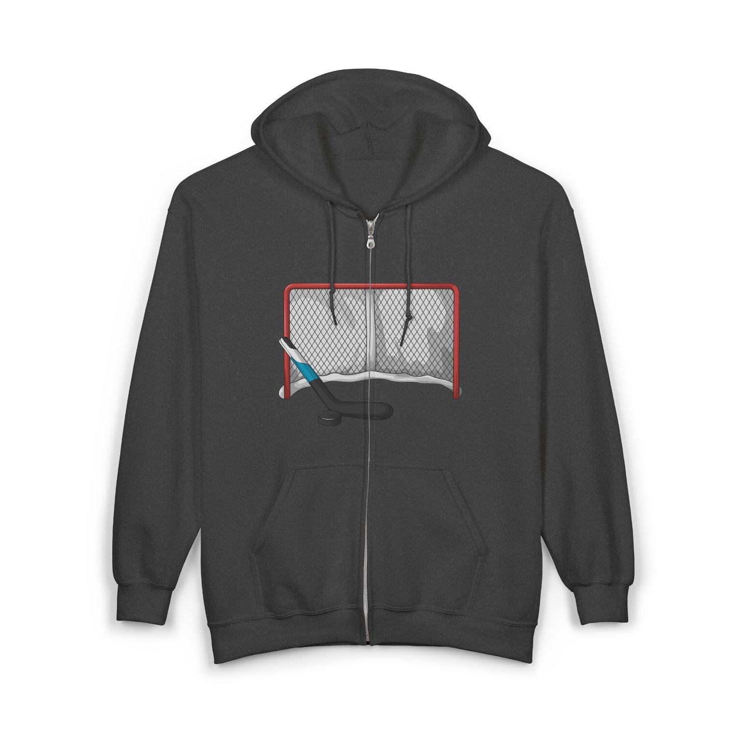Goalie Love Full Zip Hoodie | Cozy Sports Hoodie | True North
