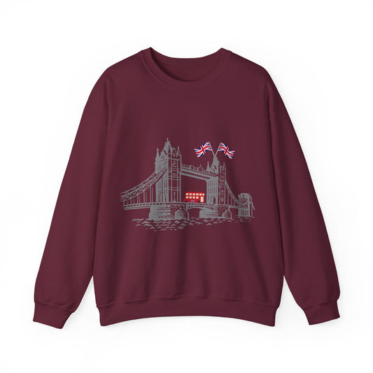 London Skyline Crewneck Sweatshirt | True North