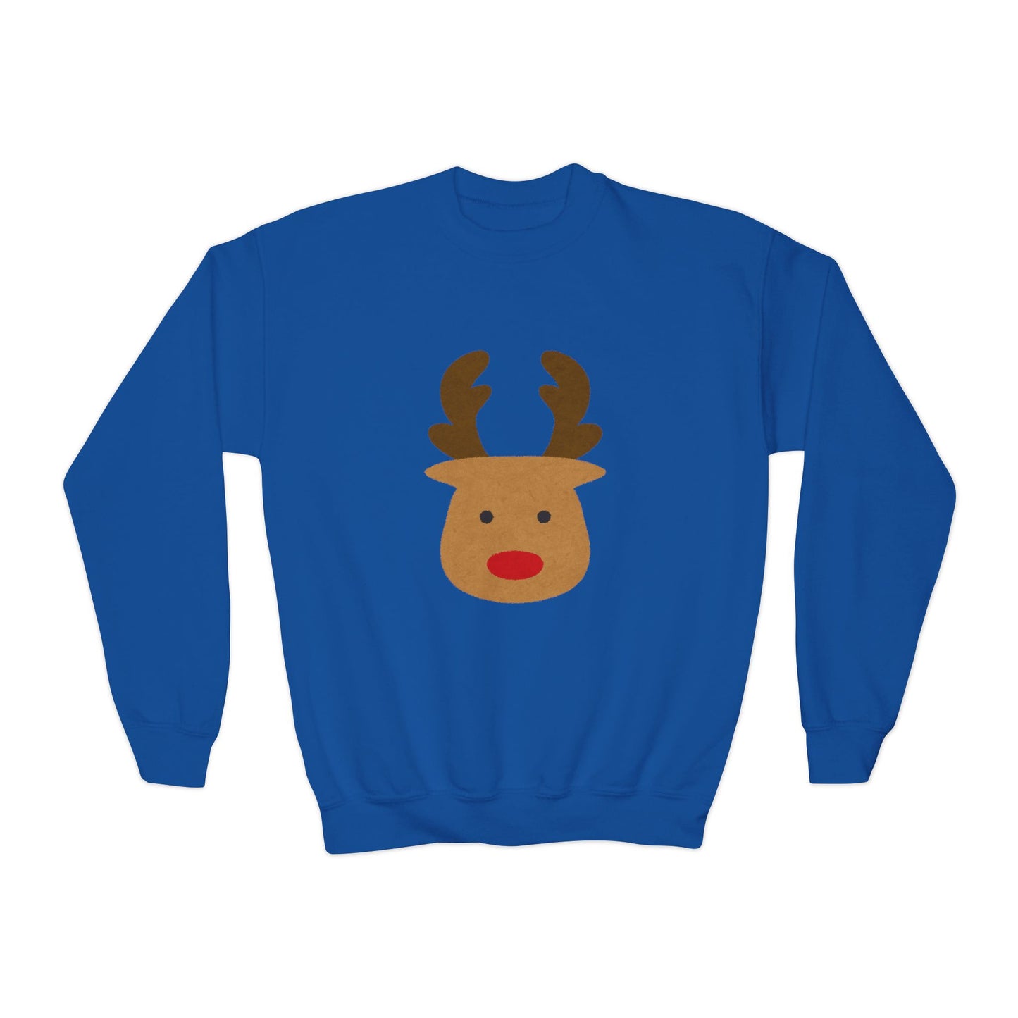 Youth Reindeer Crewneck Sweatshirt | Cozy Winter Fun | True North