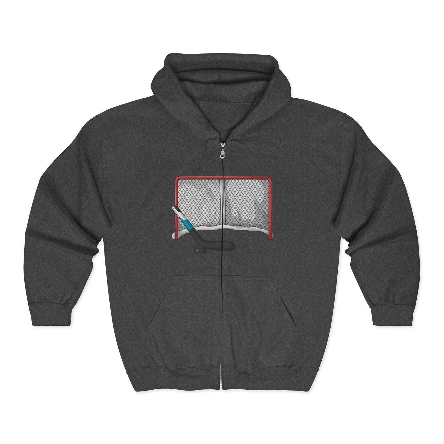 Goalie Love Full Zip Hoodie | Cozy Sports Hoodie | True North