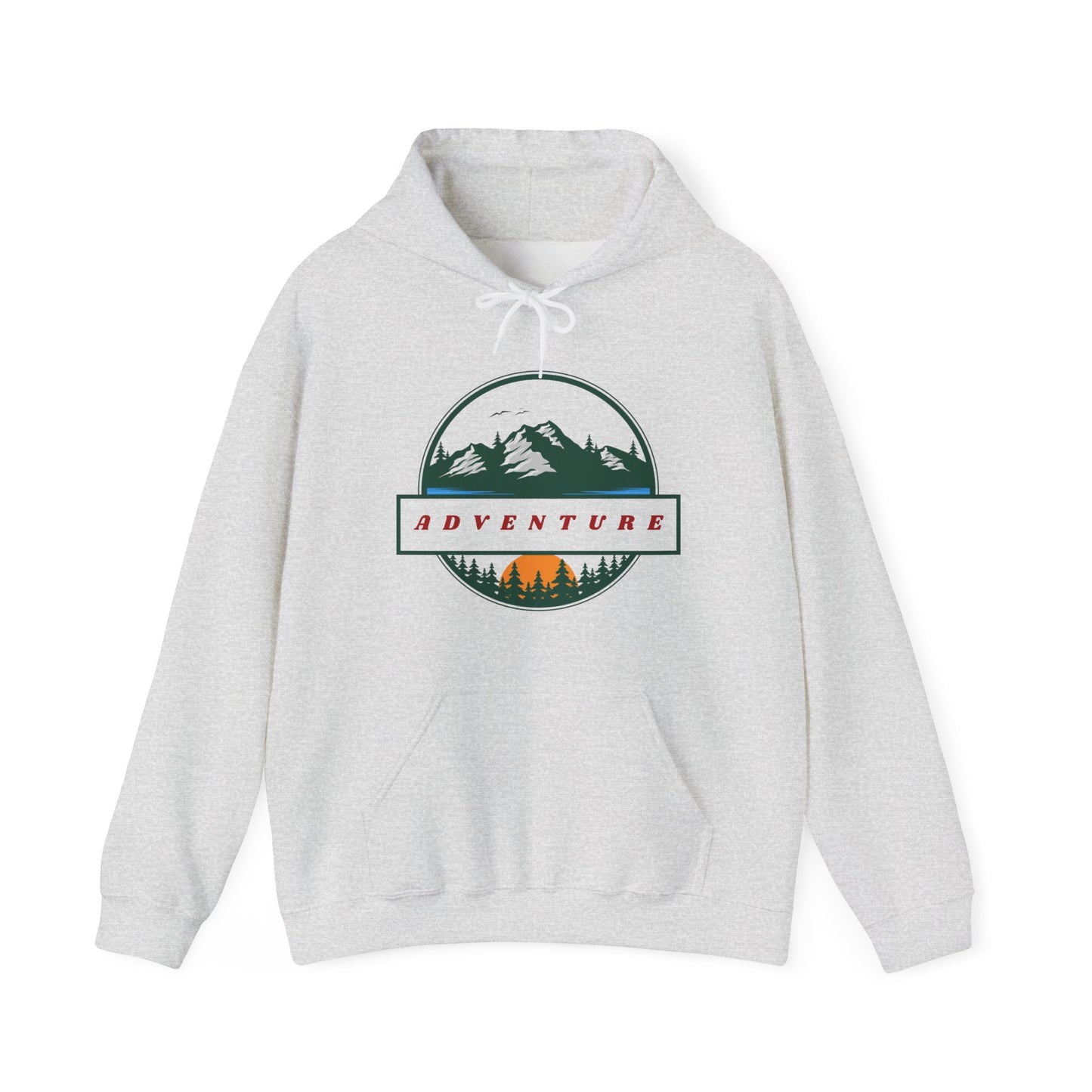 Adventure-Themed Hooded Sweatshirt | Cozy Hoodie for Outdoor Enthusiasts | True North
