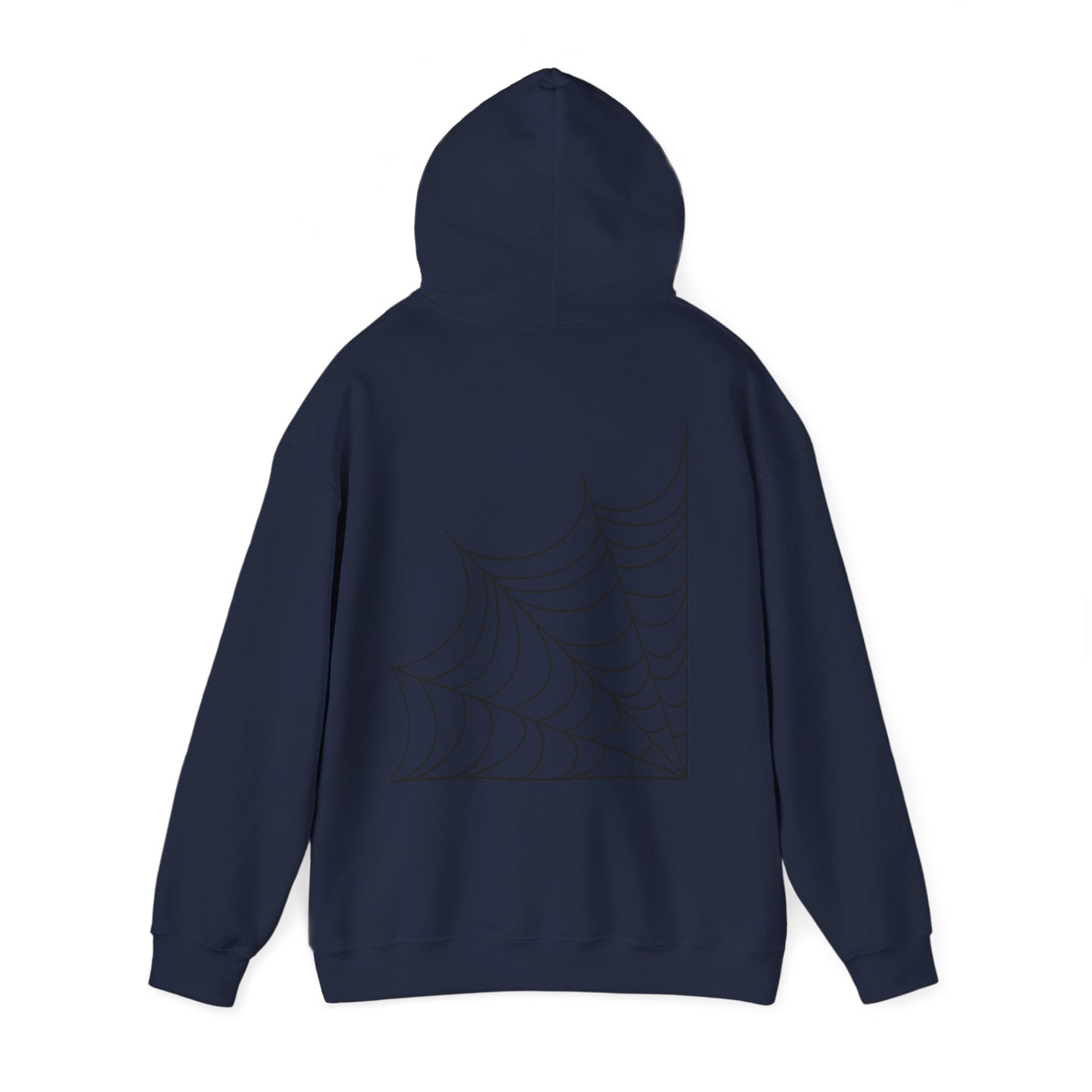 Pumpkin & Spiderweb Cozy Sweatshirt | Spooky Fall Hoodie | True North