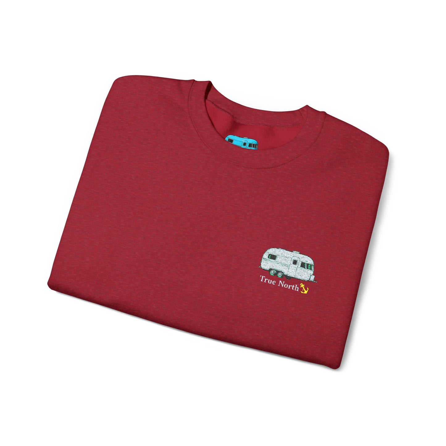 True North Anchor Sweatshirt | Cozy Lounge Outfit | True North