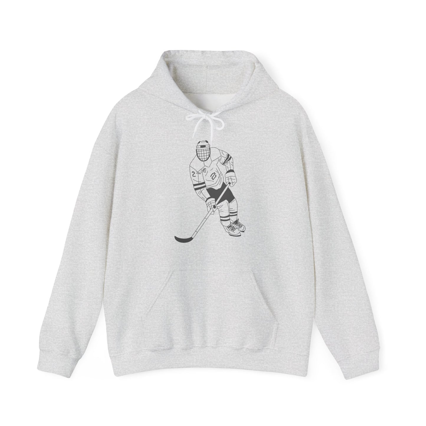 Hockey Player Hoodie | Cozy Sweatshirt for Winter Sports | True North