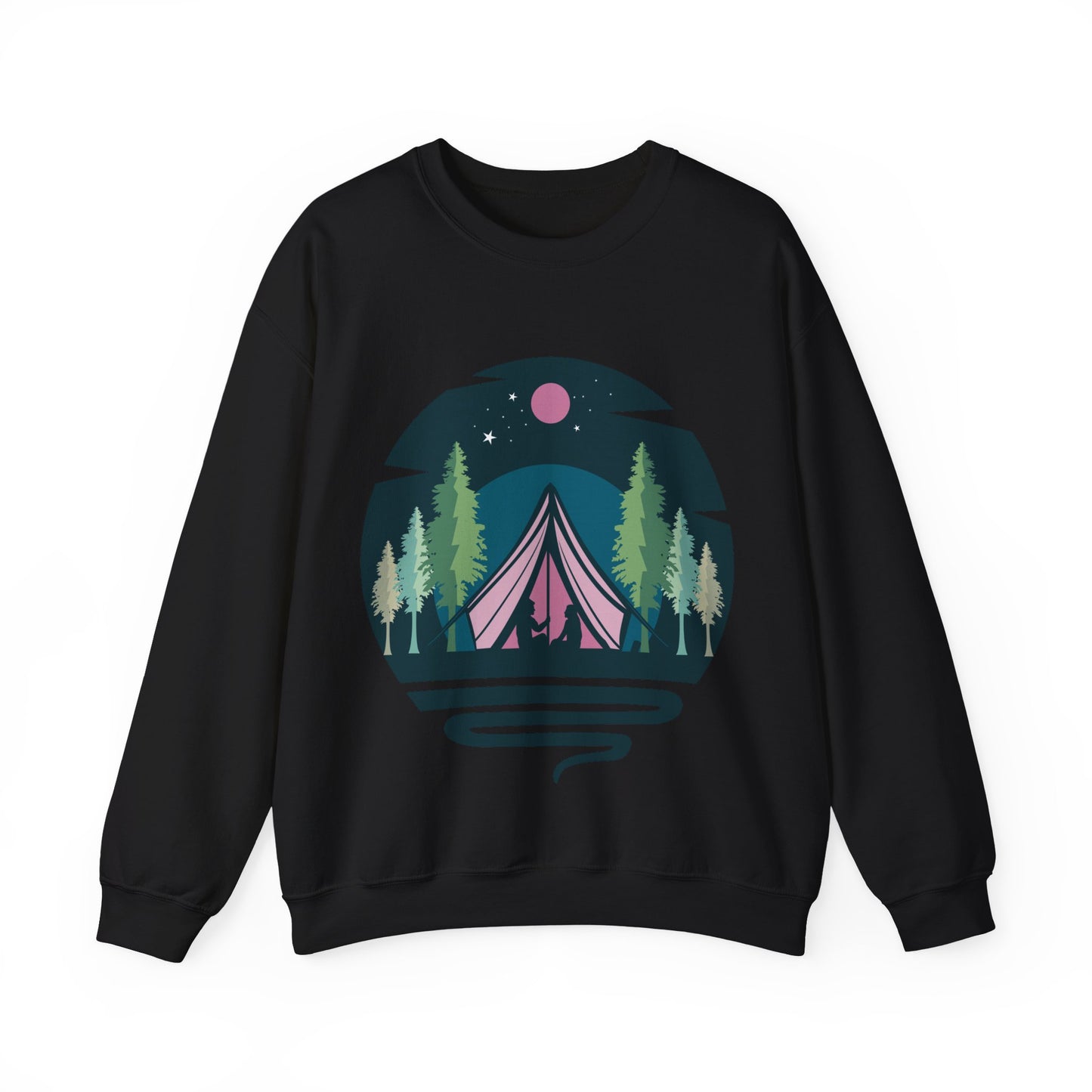 Camping Adventure Crewneck Sweatshirt | Outdoor Lovers | True North