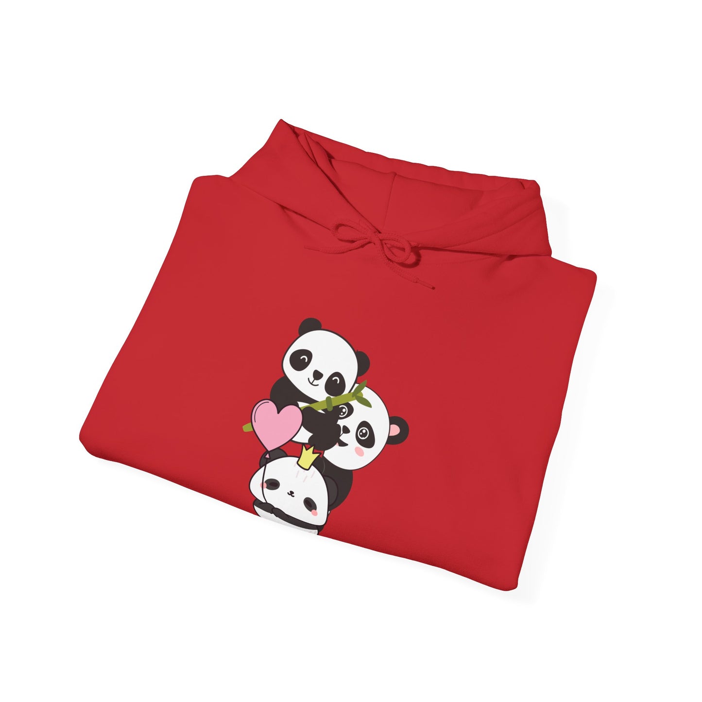 Panda Love Hoodie | Cozy Zip Panda Apparel | True North