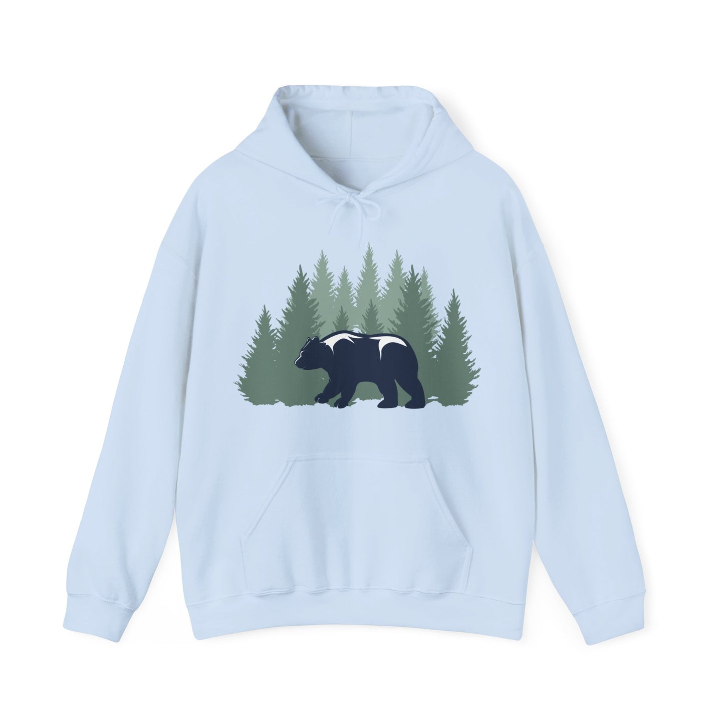 Nature-Inspired Bear Hoodie | Forest Hikes and Nature Lovers | True North