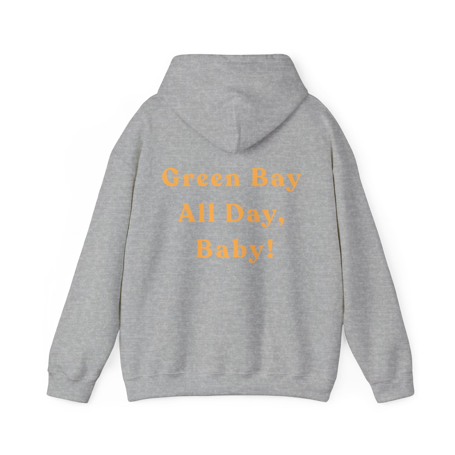 Green Bay Fan Gear Heavy Blend Hooded Sweatshirt | Cozy Sundays | True North