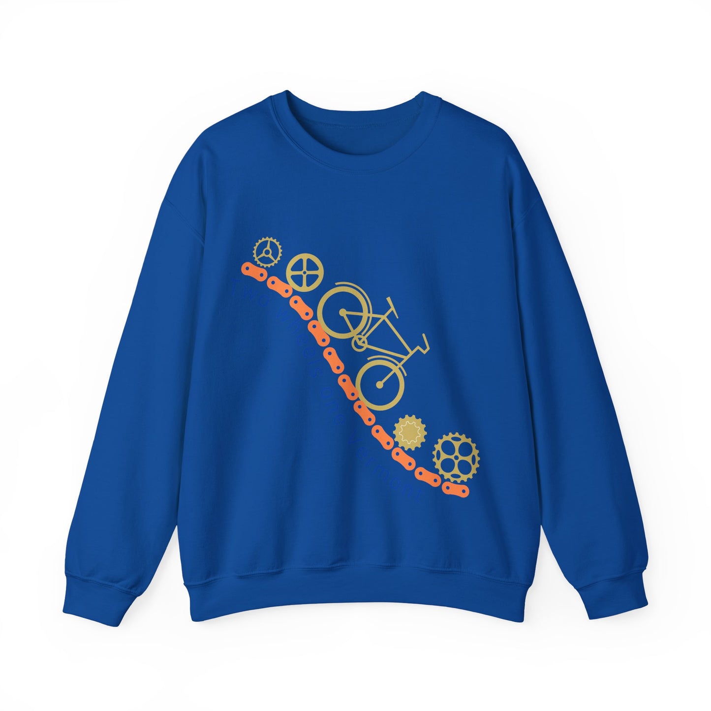 Vermont Bicycle Adventure Sweatshirt | Cozy Cycling Crewneck | True North